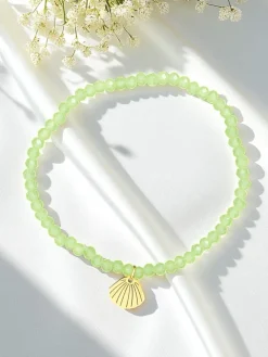 Royalfashion Bransoletka damska z zawieszką muszelki