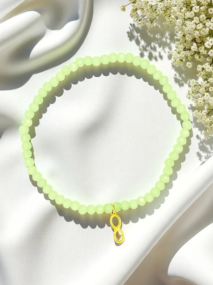 Royalfashion Bransoletka damska z zawieszką nieskończoności