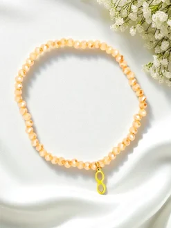 Royalfashion Bransoletka damska z zawieszką nieskończoności