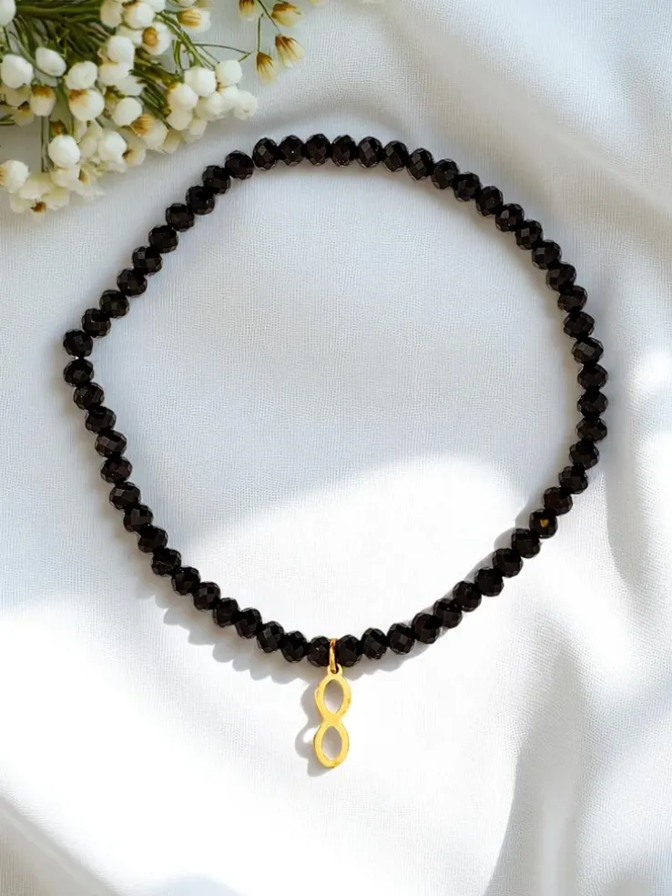 Royalfashion Bransoletka damska z zawieszką nieskończoności