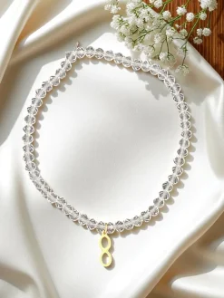 Royalfashion Bransoletka damska z zawieszką nieskończoności