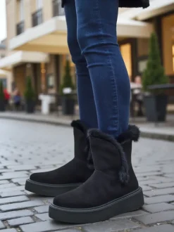 Royalfashion Buty a'la śniegowce damskie Cozio