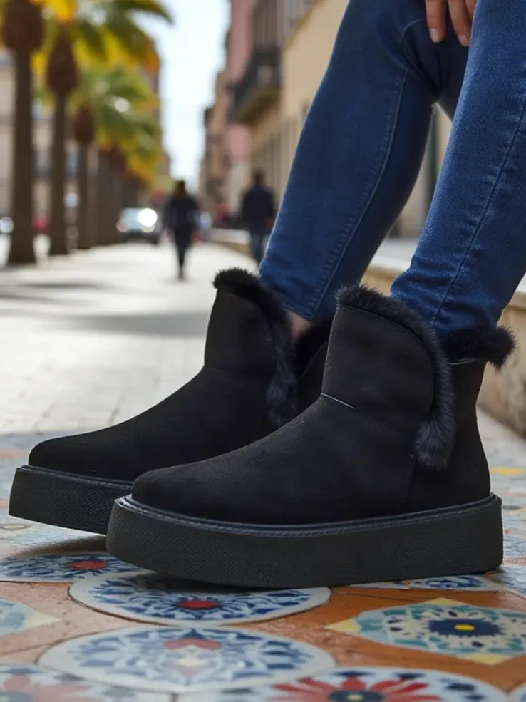 Royalfashion Buty a'la śniegowce damskie Cozio