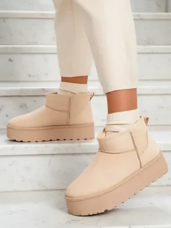 Royalfashion Buty a'la śniegowce damskie na platformie Dagodo