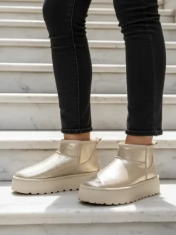 Royalfashion Buty a'la śniegowce damskie na platformie Dagodo