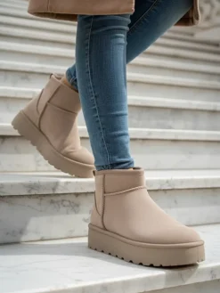 Royalfashion Buty a'la śniegowce damskie na platformie Dagodo