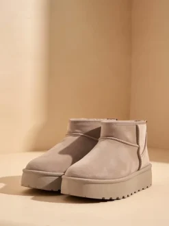 Royalfashion Buty a'la śniegowce damskie na platformie Dagodo