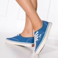 Royalfashion Ciemnoniebieskie damskie tenisówki typu trampki Lifeda