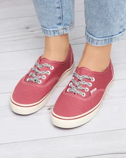 Royalfashion Ciemnoróżowe damskie tenisówki Isyia