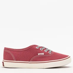 Royalfashion Ciemnoróżowe damskie tenisówki Isyia