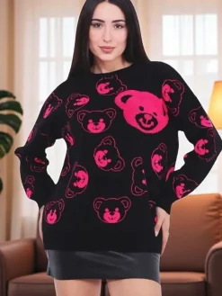 Royalfashion Cienki damski sweterek