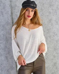 Royalfashion Cienki damski sweterek