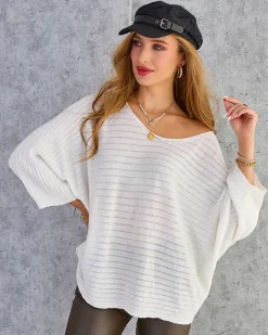 Royalfashion Cienki damski sweterek