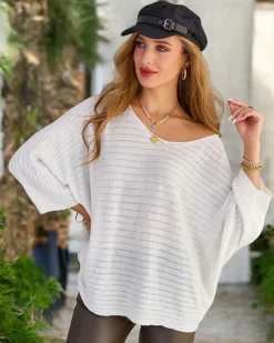 Royalfashion Cienki damski sweterek