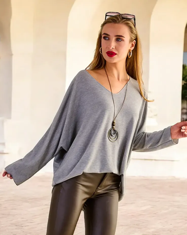 Royalfashion Cienki damski sweterek