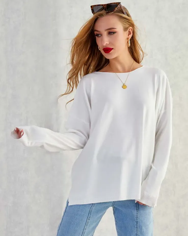 Royalfashion Cienki damski sweterek