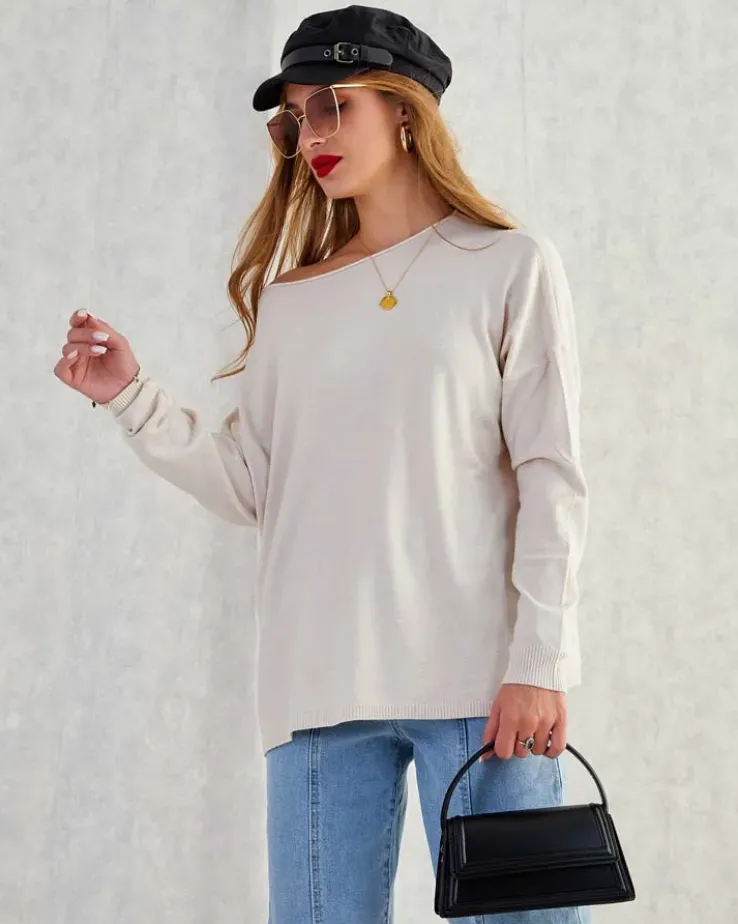 Royalfashion Cienki damski sweterek