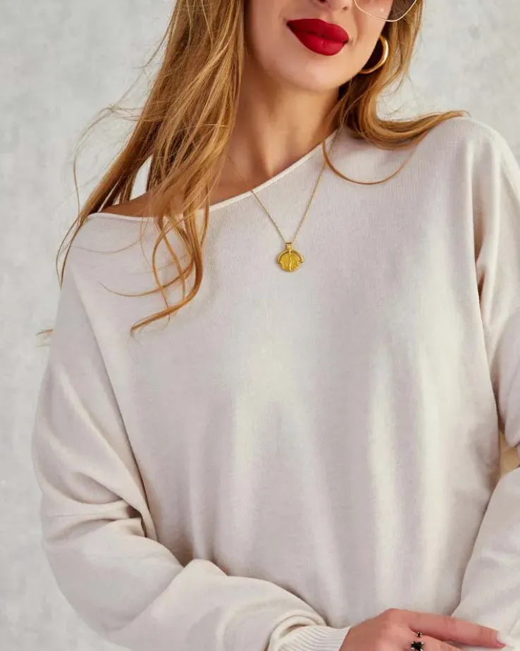 Royalfashion Cienki damski sweterek