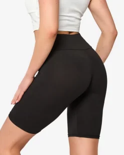 Royalfashion Czarne damskie legginsy kolarki