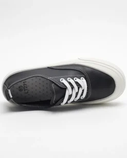 Royalfashion Czarne damskie tenisówki Lorino