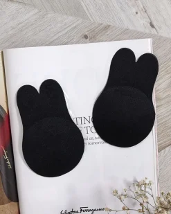 Royalfashion Czarne damskie nakładki samonośne