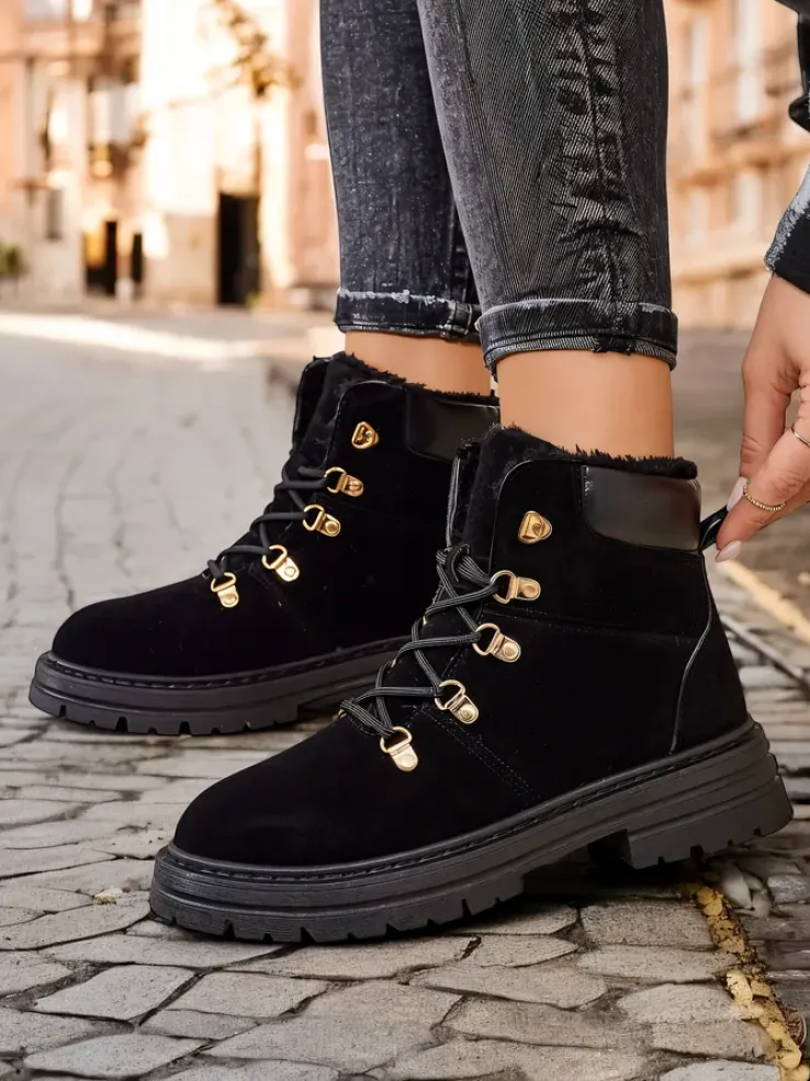 Royalfashion Czarne trapery damskie Develier