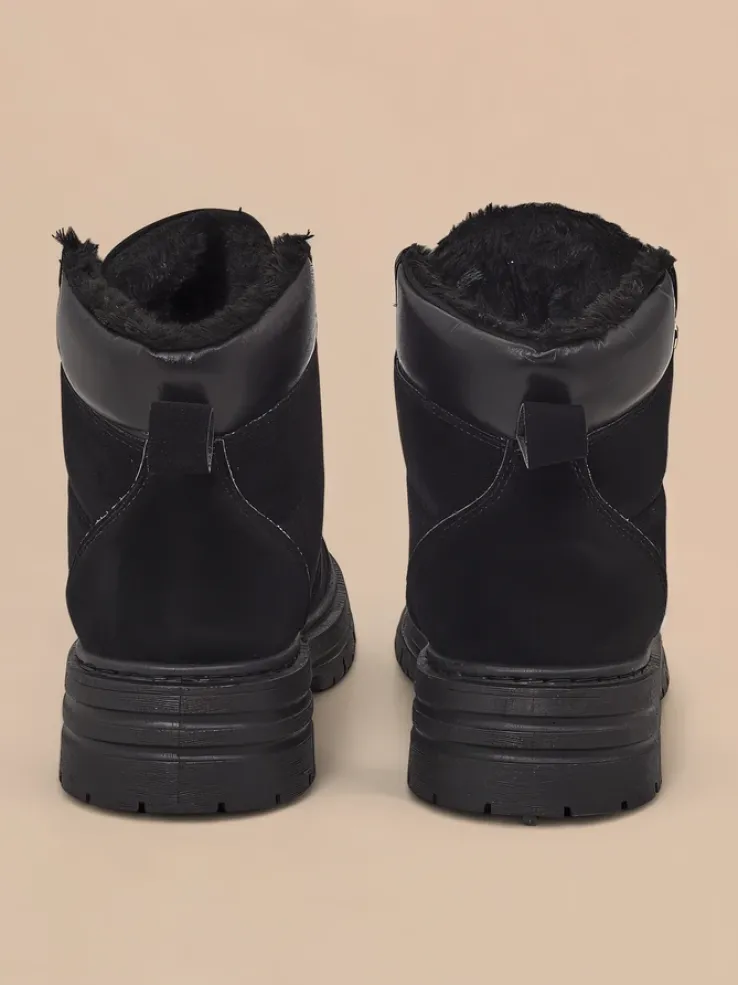 Royalfashion Czarne trapery damskie Develier