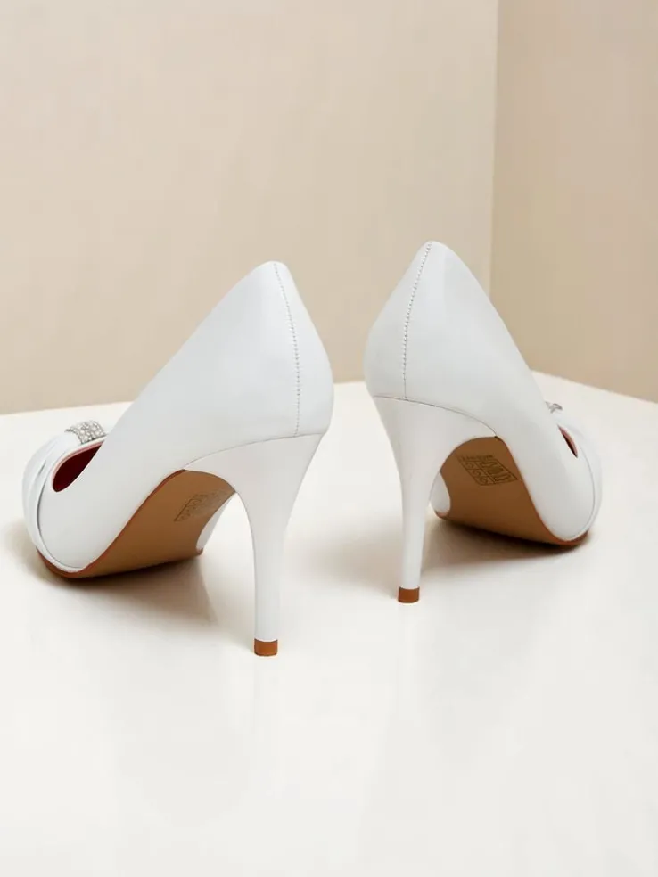 Royalfashion Czółenka damskie eko skórzane Venetia Nera