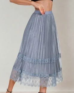 Royalfashion Damska dwustronna spódnica midi