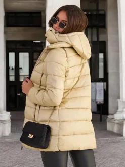 Royalfashion Damska kurtka zimowa pikowana