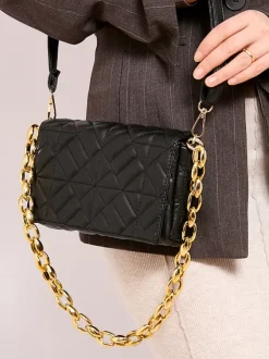 Royalfashion Damska pikowana torebka w małym rozmiarze