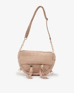 Royalfashion Damska półokrągła torebka w małym rozmiarze