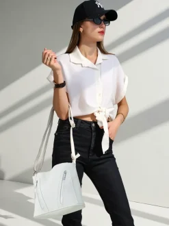 Royalfashion Damska torebka mała z eko skóry