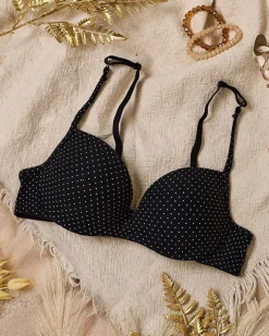 Royalfashion Damski biustonosz w kropeczki