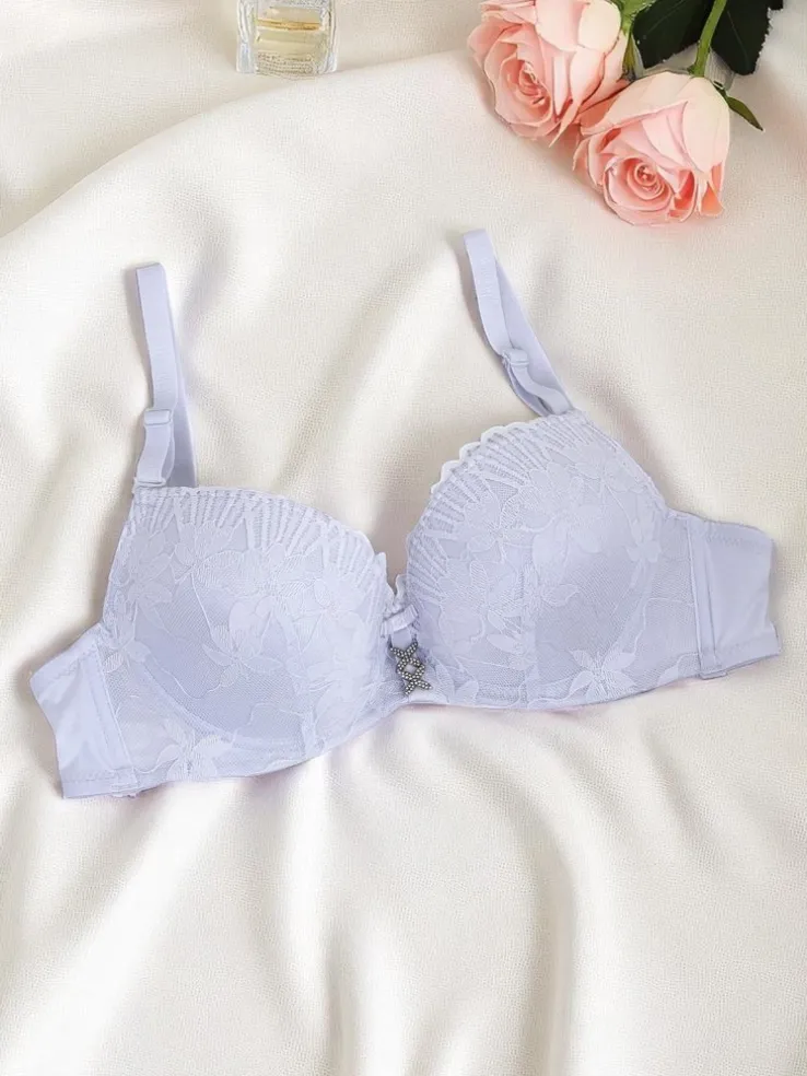 Royalfashion Damski biustonosz push- up z koronką Sensuelle Lift