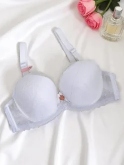 Royalfashion Damski biustonosz push- up z koronką Coco Lift