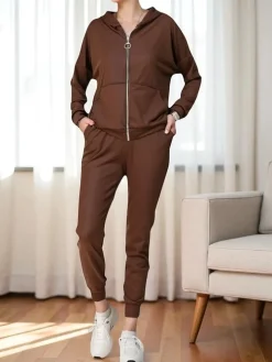 Royalfashion Damski komplet a'la welur