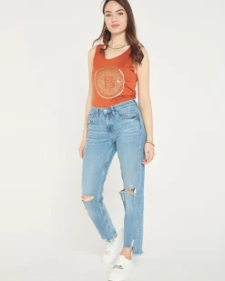 Royalfashion Damski top w kolorze camelowym