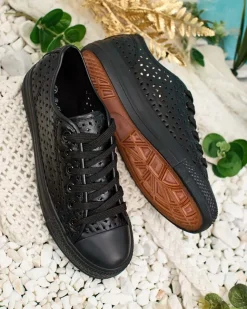 Royalfashion Damskie ażurowe trampki Navet