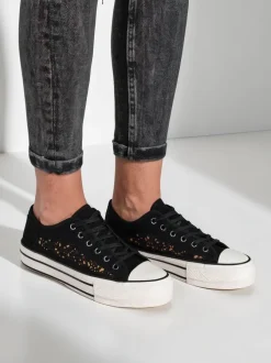 Royalfashion Damskie ażurowe trampki Nizzet