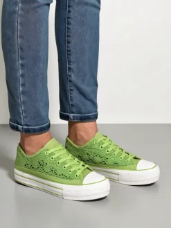 Royalfashion Damskie ażurowe trampki Nizzet