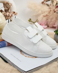 Royalfashion Damskie ażurowe tenisówki Raffer