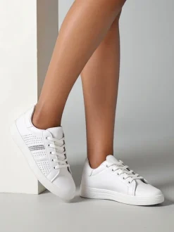 Royalfashion Damskie ażurowe buty sportowe Fortay