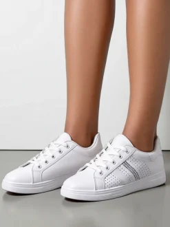 Royalfashion Damskie ażurowe buty sportowe Fortay