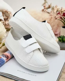 Royalfashion Damskie ażurowe tenisówki Raffer