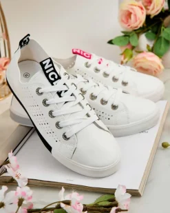 Royalfashion Damskie ażurowe tenisówki Furatt