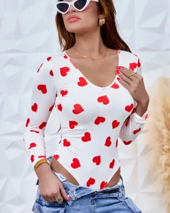 Royalfashion Damskie body z printem