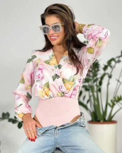 Royalfashion Damskie body z printem