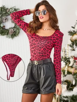 Royalfashion Damskie body z printem