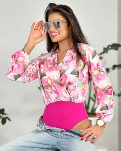 Royalfashion Damskie body z printem